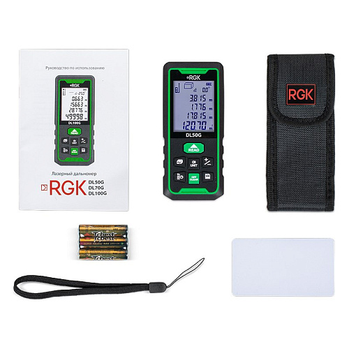 Лазерный дальномер RGK DL50G