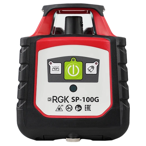 Ротационный нивелир с элевационным штативом RGK SP-100G COMBO