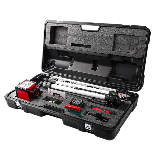 Ротационный нивелир с элевационным штативом RGK SP-100G COMBO