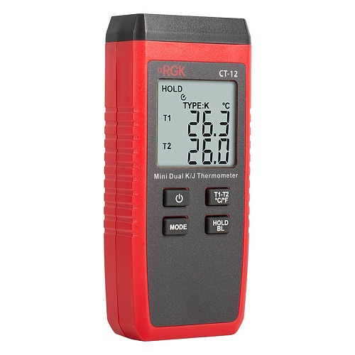 Термометр RGK CT-12 с погружными зондами температуры TR-10W