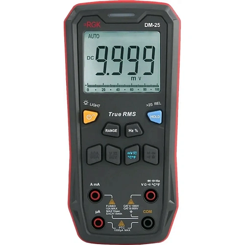 Цифровой мультиметр RGK DM-25 + поверка
