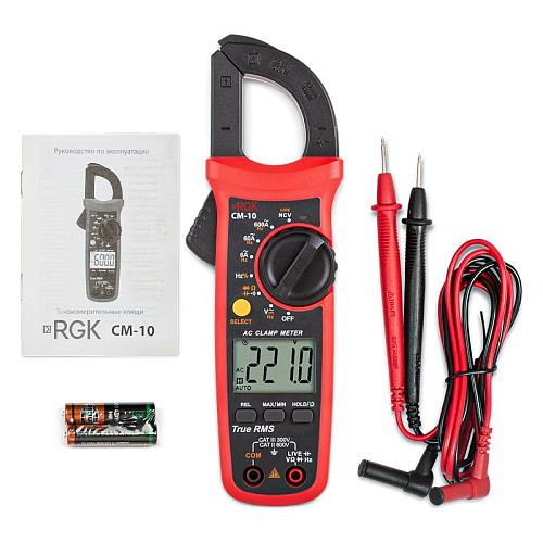 Токоизмерительные клещи RGK CM-10