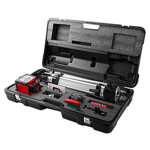 Ротационный нивелир с раздвижным штативом RGK SP-100G COMBO