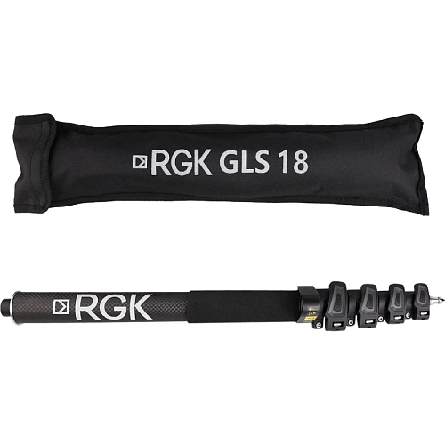 Комплект GNSS-приёмник RGK SR1 с контроллером RGK SC100 и вехой RGK GLS 18