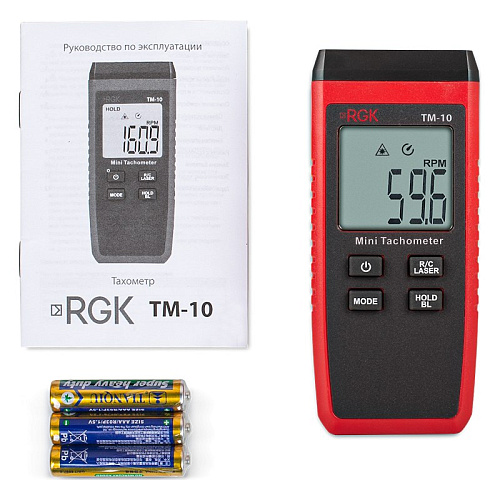Тахометр RGK TM-10