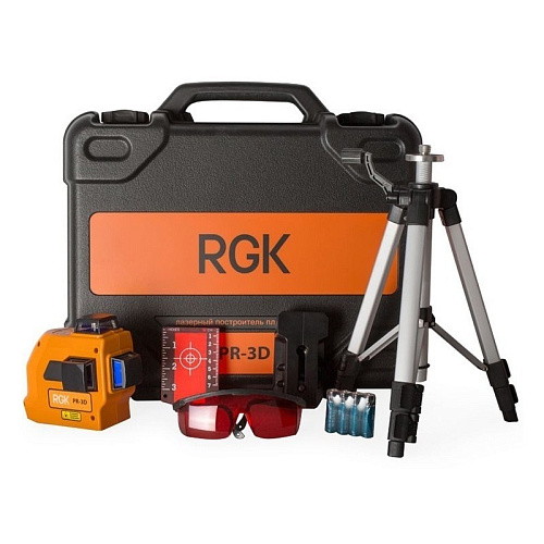 Лазерный нивелир RGK PR-3D