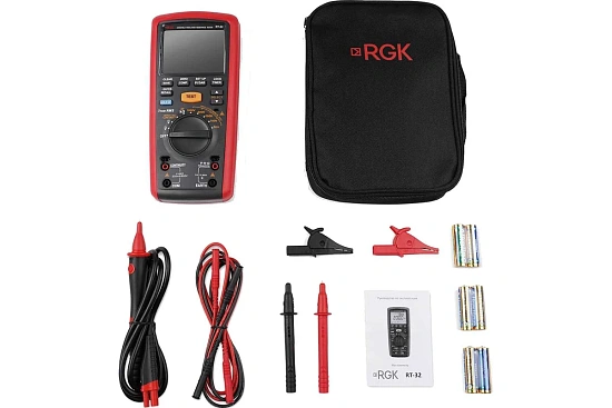Цифровой мегаомметр RGK RT-32 + поверка