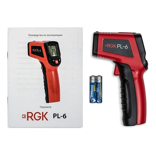 Пирометр RGK PL-6 с поверкой