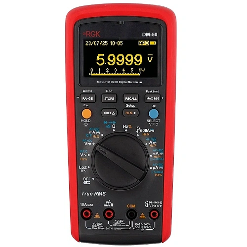 Мультиметр цифровой RGK DM-50